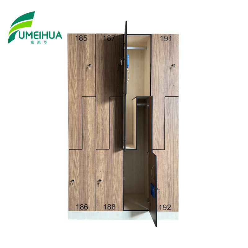 Wholesales Spa & Salon Locker with Z Shape Door for women