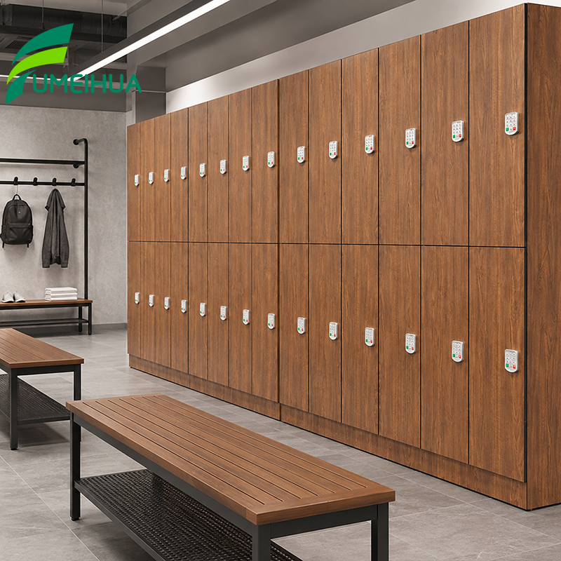 Employee Changing Room HPL Locker Solutions